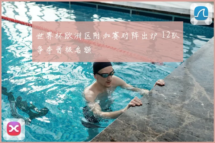 世界杯欧洲区附加赛对阵出炉 12队争夺晋级名额